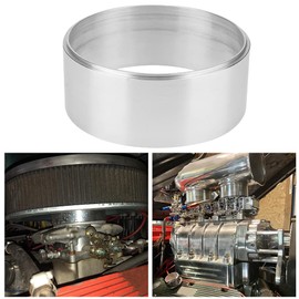 Espaciador de Filtro de Aire, Accesorios de Repuesto para Espaciador de Filtro de Aire de Coche, Espaciador de Filtro de Aire de Aluminio, Kit Elevador de Filtro de Aire para (2)