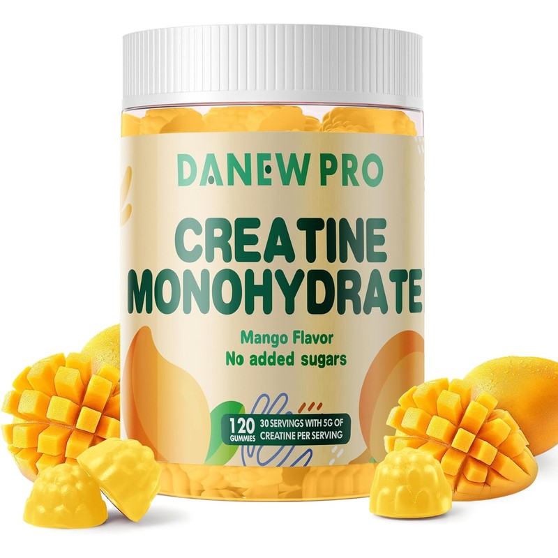 NSF Certified Creatine Gummy 5g - Creatine Monohydrate Gummies for