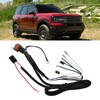12V Horn Wiring Harness Relay Kit 1.9m Cable 50W One