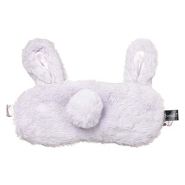 Belulu KRD9007/R Hot Eyemask Eye Mask, Fluffy & Fluffy Hot Eye Mask, Eye Mask, For Eyes & Fatigue Eyes, Beauty Treatment, Warm, Eye Care, USB Timer Included, Eye Pillow, Hot Eyemask (Rabbit)