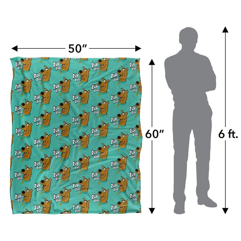 SCOOBY DOO! Silky Touch Super Soft Throw Blanket, 152 x