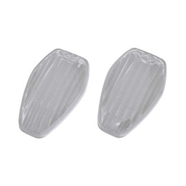 POSH 096151-SP Motorcycle Supplies Spare Turn Signal Lens Clear Light Weight LED, Set of 2