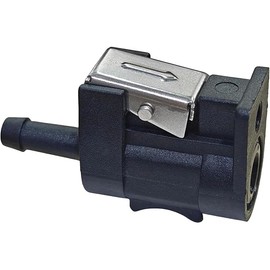 6G1-24305 Fuel Line Connector Pipe Joint for Yamaha 6-90 HP Outboard Engine Side 1/4 Inch Female 6G1-24305-06 18-80414