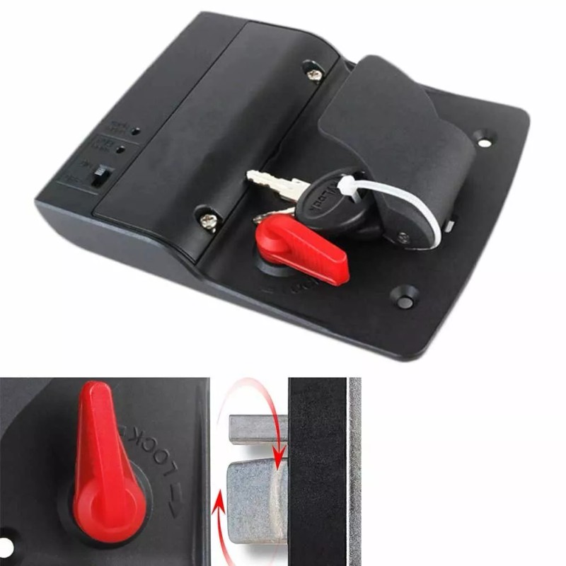 Unbranded Summit Security RV Paddle Entry Door Lock Latch Handle