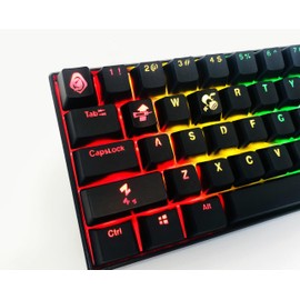 IYTYIR Overwatch Backlit Hero Keycap Set Gaming Keyset Key Cap for Cherry MX Mechanical Keyboard DVA Mercy Ana (Ana)