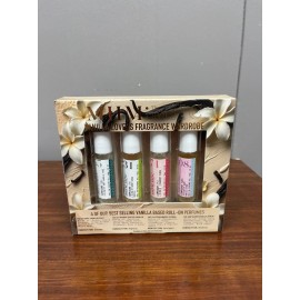 MIIM:MIIC Vanilla Lovers Fragrance Wardrobe - 4 Roll-On Perfumes 10ml