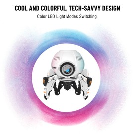 SKAILING Wireless Bluetooth Speaker, Portable Speaker with 360° Surround Sound and LED Light Mode for Home, Outdoor, Festivals and Parties