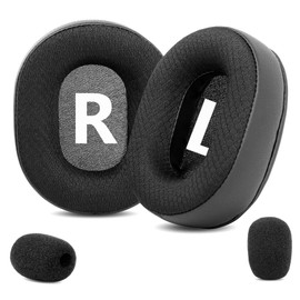 TaiZiChangQin Replacement Ear Pads Compatible with Teufel Zola Gaming Headphones Ear Pads Mesh Black