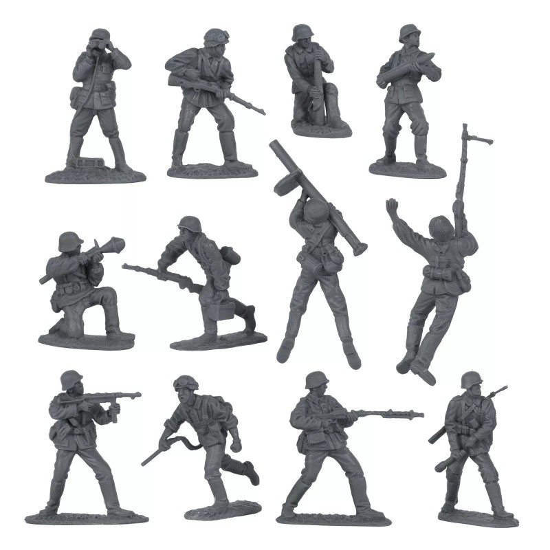 BMC CTS WW2 German Assault Medical Plastic Army Men Classic
