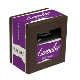 Online 17064/3 Ink of The Senses Lavender, Ink Colour Lilac, with Scent, Ink Bottle 15 ml, in Packaging