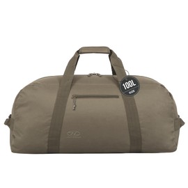 Highlander Cargo Duffle Bag - Versatile Canvas Holdall Travel Bag for Gym, Outdoor Adventures, and City Travel - Heavy Duty