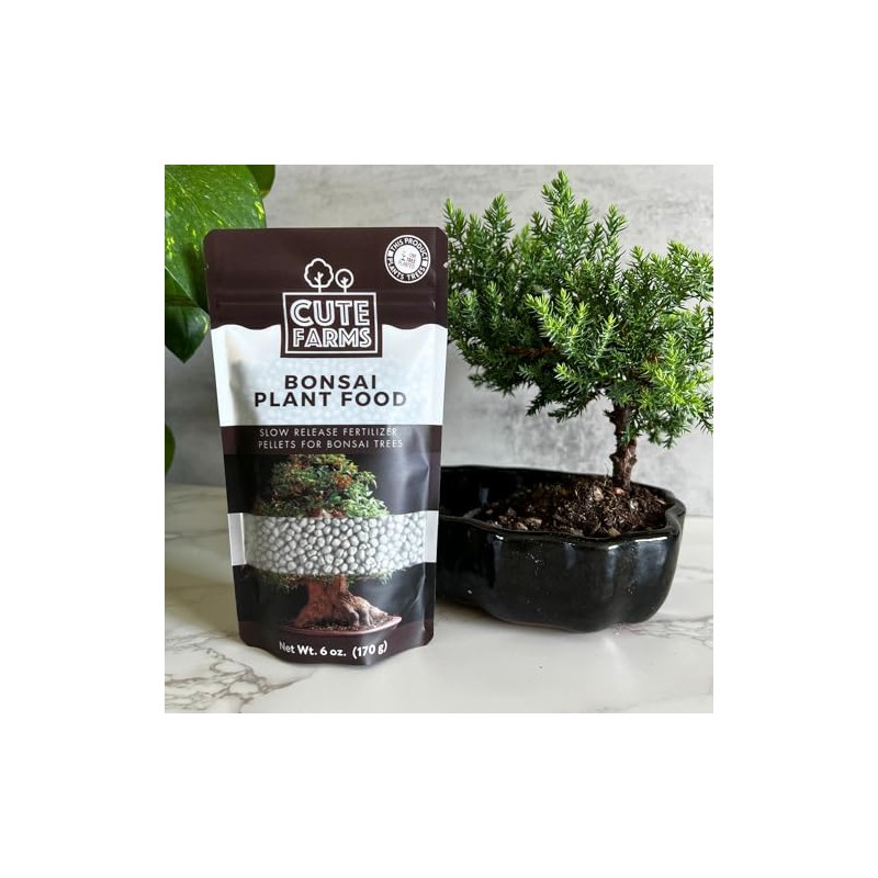 Bonsai Slow Release Fertilizer Pellets for Indoor and Outdoor Plants