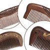 2 Pieces Sandalwood Combs Gift Wooden Combs Hair Styling Tools