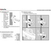 Berta 25-Pack Full Overlay Frameless Soft-Close European Hinges, 110° 3D