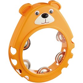 Zenon BTB-BEYL Bambina, Tambourine Bear, Yellow, Made in Japan
