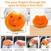 SmilePowo 5 Pack Scrub Sponge, Dual-Sided Temperature Controlled Kitchen Sponge