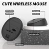 Wireless Keyboard and Mouse, KOOTOP Cute Keyboard and Mouse, 2.4G