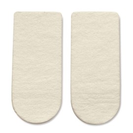 HAPAD 3/4 Length Heel Wedges, Large, 3x9/16 inch, pair