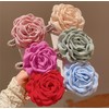 Large Hair Claws Rose Flower Floral Bow Clips Barrettes Clamps