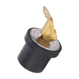 Mrisata 1/2” Boat Drain Plug, Marine Drain Plug 19mm Compression Drain Plug Brass Screw Type Rubber Boat Yacht Marine Accessories, Compression Drain Plug Boat Brass Drain Plug (7/8 inch (2974B2))