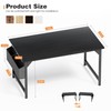 Shahoo Office Computer Desk, 40 Inch Student Home Table for