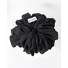 Scrunchie Scrunchie Volume Chiffon Scrunchie XXL Size VH300 (Black)