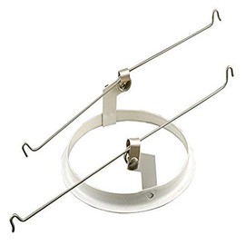 Juno Lighting Group 4TSA Recessed Housing Adapter, 4-Inch, White Finish