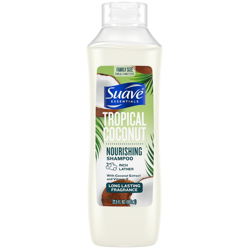 Suave Naturals Shampoo 22.5 fl oz (665 ml) Tropical Coconut