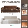 1 Piece Stretch Sofa Cover Washable for 4 Seater Oversized