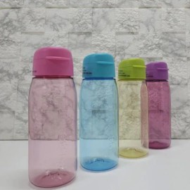 Tupperware 타파웨어 크리스탈 에코 보틀 트라이탄 물병 550ml 연두 연보라 핑크 하늘 Tupperware Crystal Eco Bottle Tritan Water Bottle 550ml Light Green Lavender Pink Sky Blue