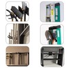 4-Pack Metal Wall Mount Garage Hooks for Garden Tools, Chairs,