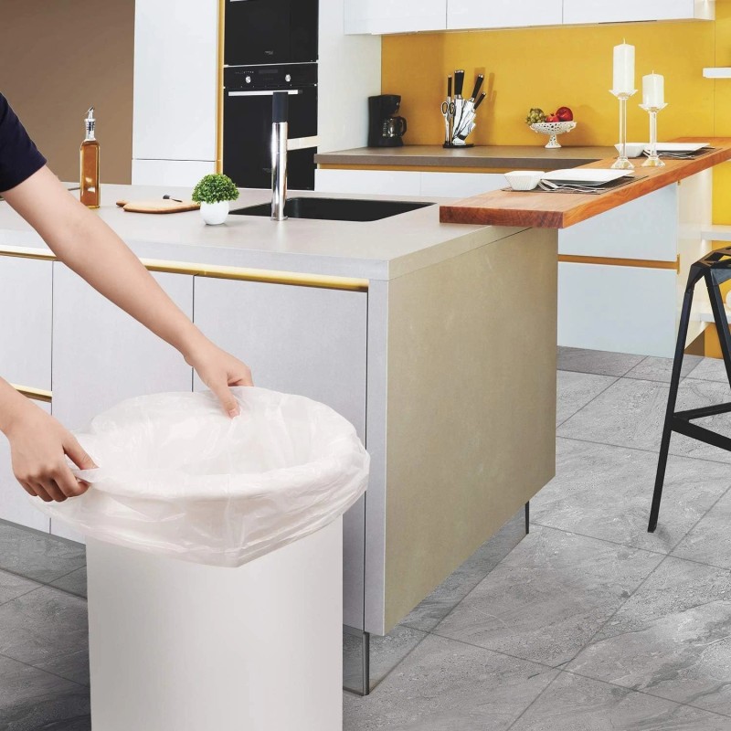 Acqkunlo 13 Gallon Garbage-Bags Tall Kitchen Compostable-Tr