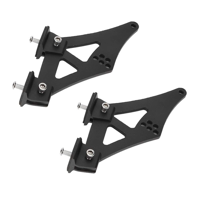 Rear Wing Mount Brackets, Spoiler Mounting Brackets, Lightweight Aluminum Alloy