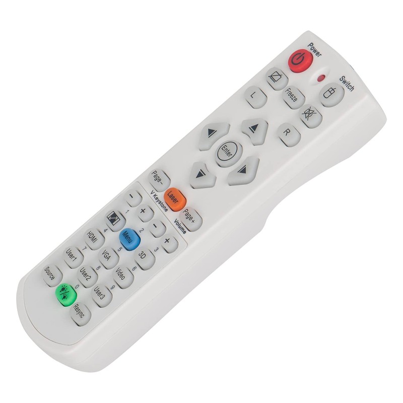ALLIMITY Replacement Remote Control for ViewSonic Projectors LM-2401 IR1304L
