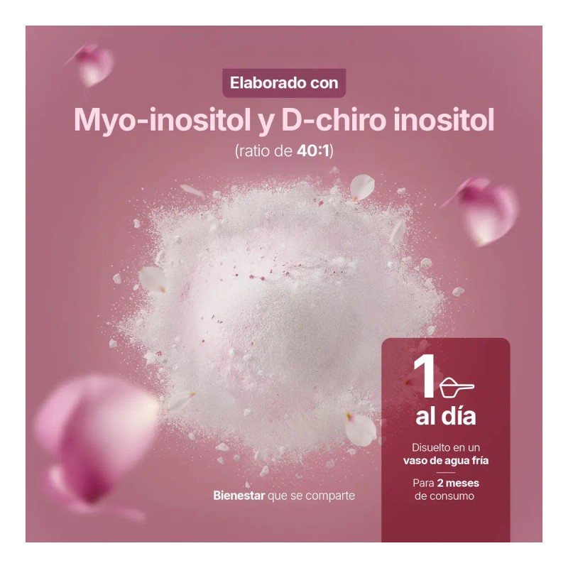 Myo Y D-chiro Inositol 246g Mezcla 40:1 Myo Inositol. B