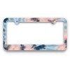 BARON-JEWELRY Tie Dye License Plate Frame Holder