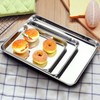 Cookie Sheet Baking Sheet Set of 3, Bastwe Commercial Grade