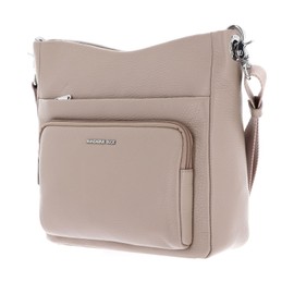 Mandarina Duck Women's Mellow Leather Crossover, Warm Taupe, One Size