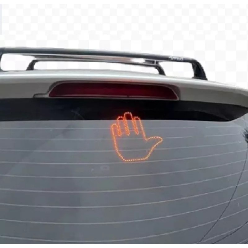 Genera Luz Led Dedo Carro Dif. Estilos: Alto, Dedo Medio,