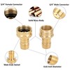 Garden Hose Repair Kit, Solid Brass Water Hose Mender Female