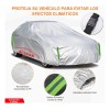 Forro Vehicular C/broche Uso Rudo Plata Suv Grande