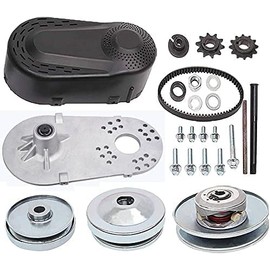 FDJ Predator 212CC Torque Converter Kit 30 Series 3/4" Go Kart Mini Bike Comet Clutch Set 3/4" Inch 10T #40 or #41 Chain Driver Pulley Replacement Comet TAV2 Go-Kart Torque Converter kit