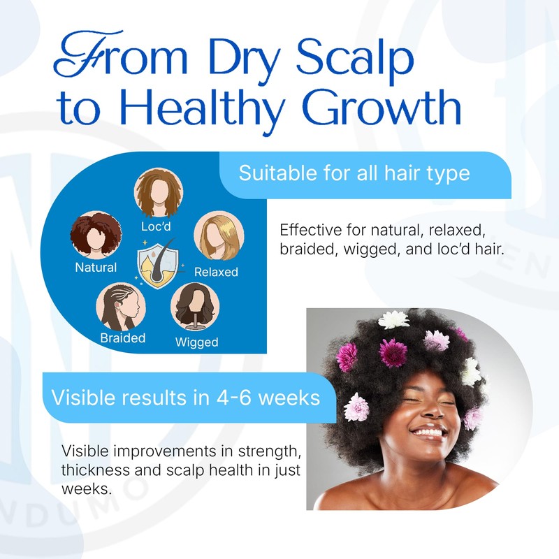 Hendumo Grow Hair Natural Oil, Unisex, 120ml
