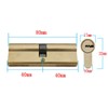JZK Cylinder Door Lock Barrel 40/40(80mm) Brass Door Barrel Lock