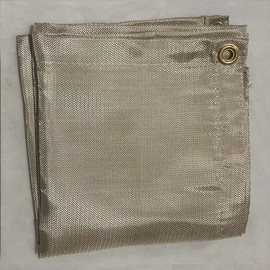 Fire pit mat Grill Mat Gas BBQ Fireproof Mat Heat Resistant Mat Easy to Carry Outdoor Protect Deck - More sizes