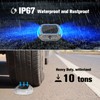VOLISUN Solar Driveway Lights 4-Pack, 2 Colors in 1, LED