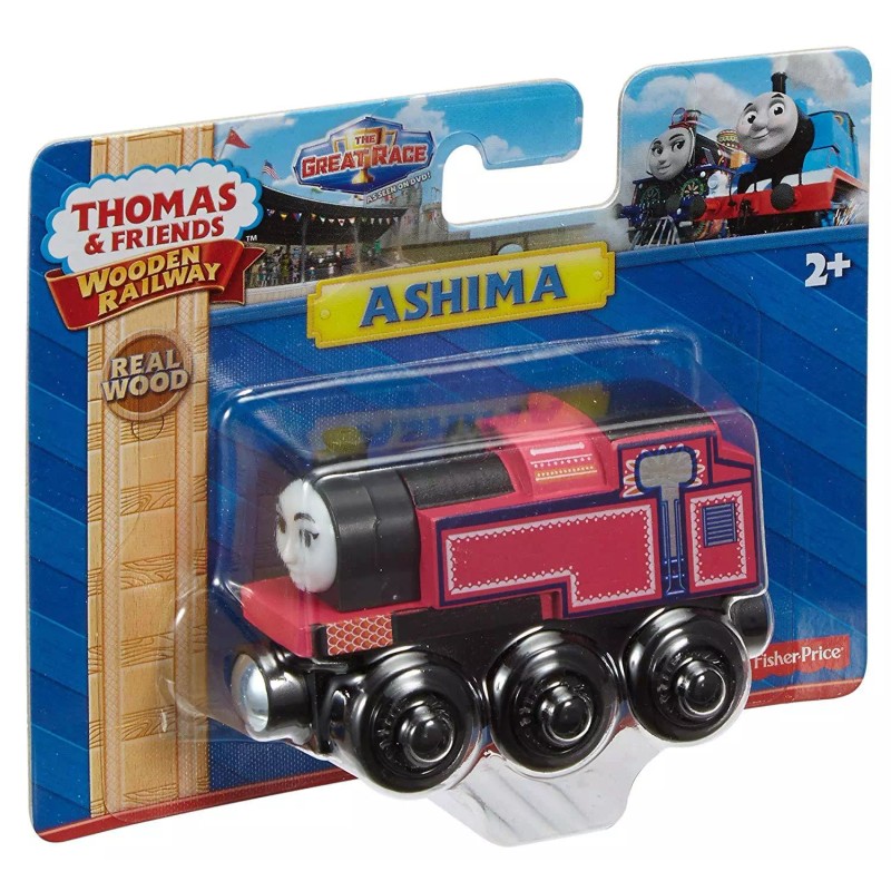 Fisher-Price VINTAGE THOMAS & FRIENDS WOODEN RAILWAY ~ ASHIMA DFX19