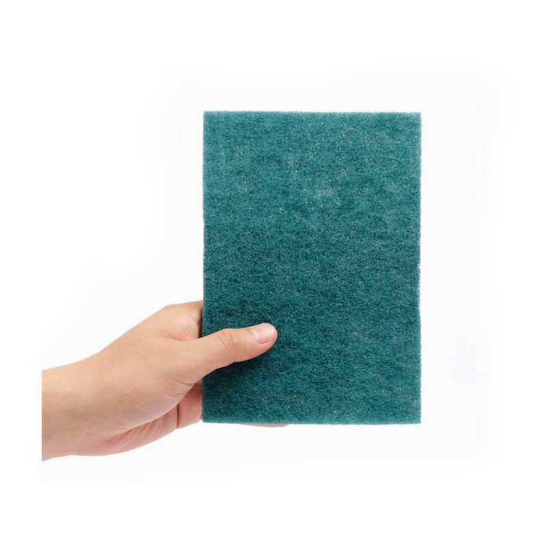 Generic Fine Multi-Scrubber, 4 Count, Heavy Duty, Utility Sponge, Green,