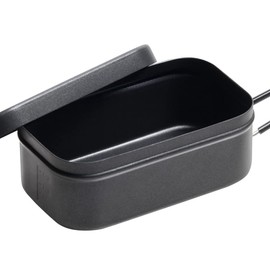 AWESOME'S (Camper-Supervised) Mess Tin Teflon Fluorine Coating Camp Outdoor No Burr Required Cooker Black