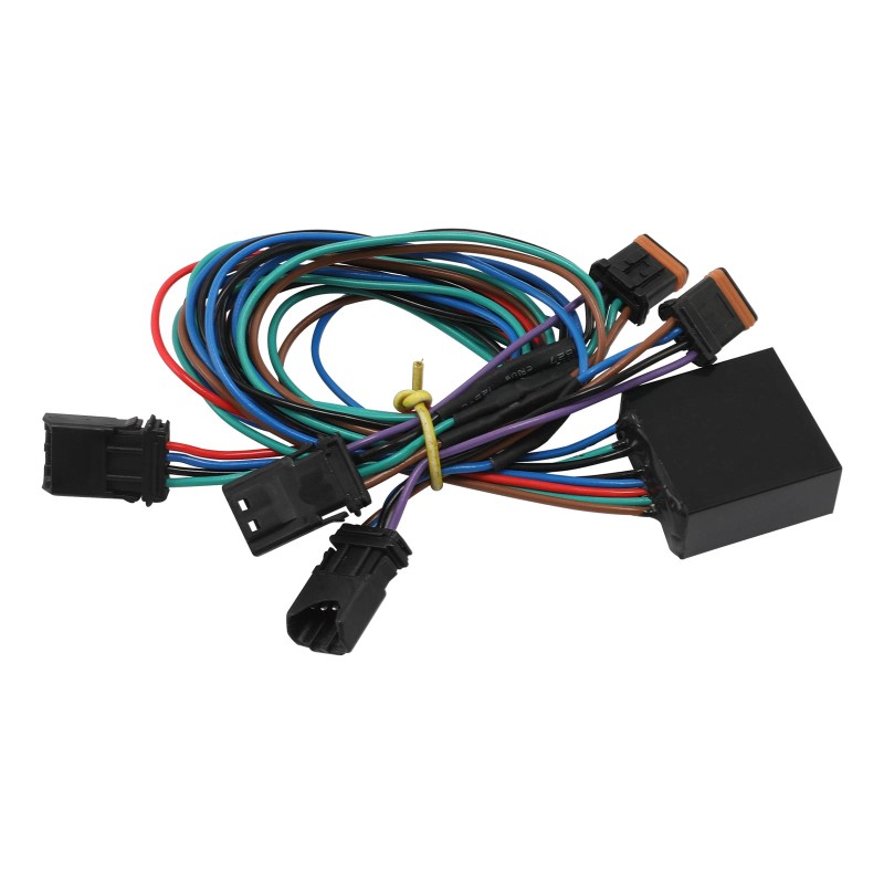 TCMT Windshield Trim LED Turn Signals Light Fit For Harley